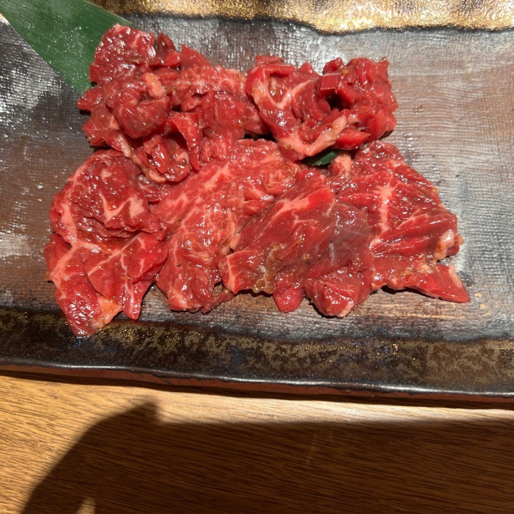 ユーザーが投稿した上ハラミの写真 - 実際訪問したユーザーが直接撮影して投稿した松戸焼肉肉匠みちば 松戸店の写真
