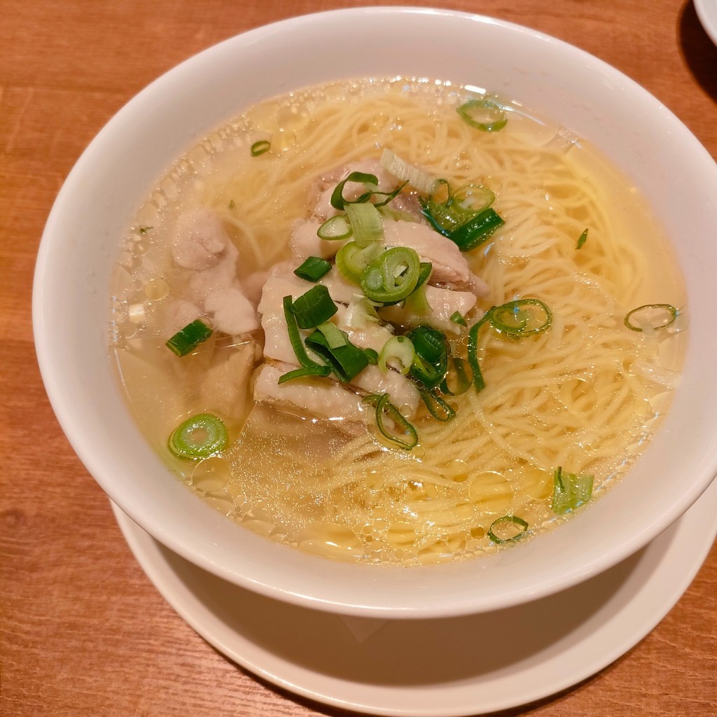 ユーザーが投稿した蒸し鶏麺の写真 - 実際訪問したユーザーが直接撮影して投稿した渋谷アジア / エスニック鼎泰豐 渋谷スクランブルスクエア店の写真