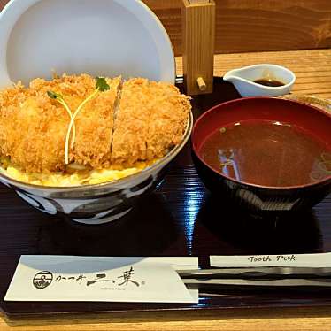 実際訪問したユーザーが直接撮影して投稿した上熊本丼ものかつ丼 二葉の写真