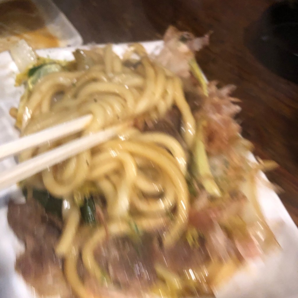 ユーザーが投稿した焼きうどんの写真 - 実際訪問したユーザーが直接撮影して投稿した住吉焼鳥雑魚萬の写真