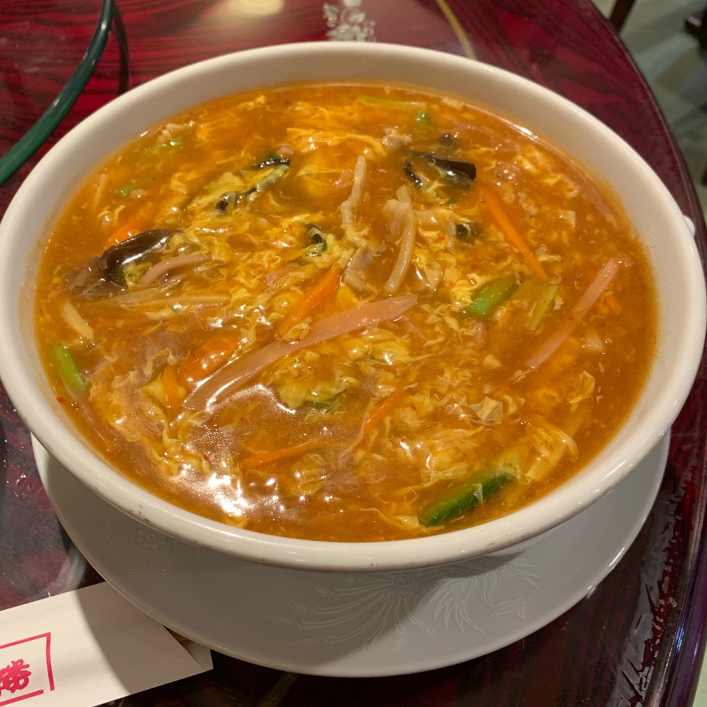 ユーザーが投稿した酸辣湯麺の写真 - 実際訪問したユーザーが直接撮影して投稿した浅草橋中華料理中華楼の写真