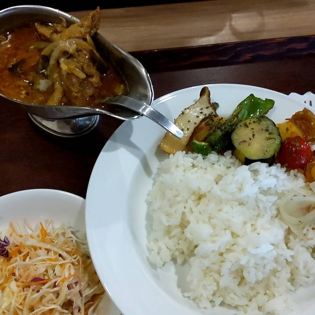 ユーザーが投稿した野菜すながカレの写真 - 実際訪問したユーザーが直接撮影して投稿した日本橋箱崎町カレーすながの写真