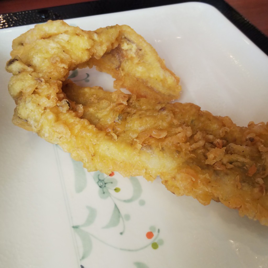 ユーザーが投稿した穴子山椒天の写真 - 実際訪問したユーザーが直接撮影して投稿した伏古一条うどん丸亀製麺 札幌店の写真