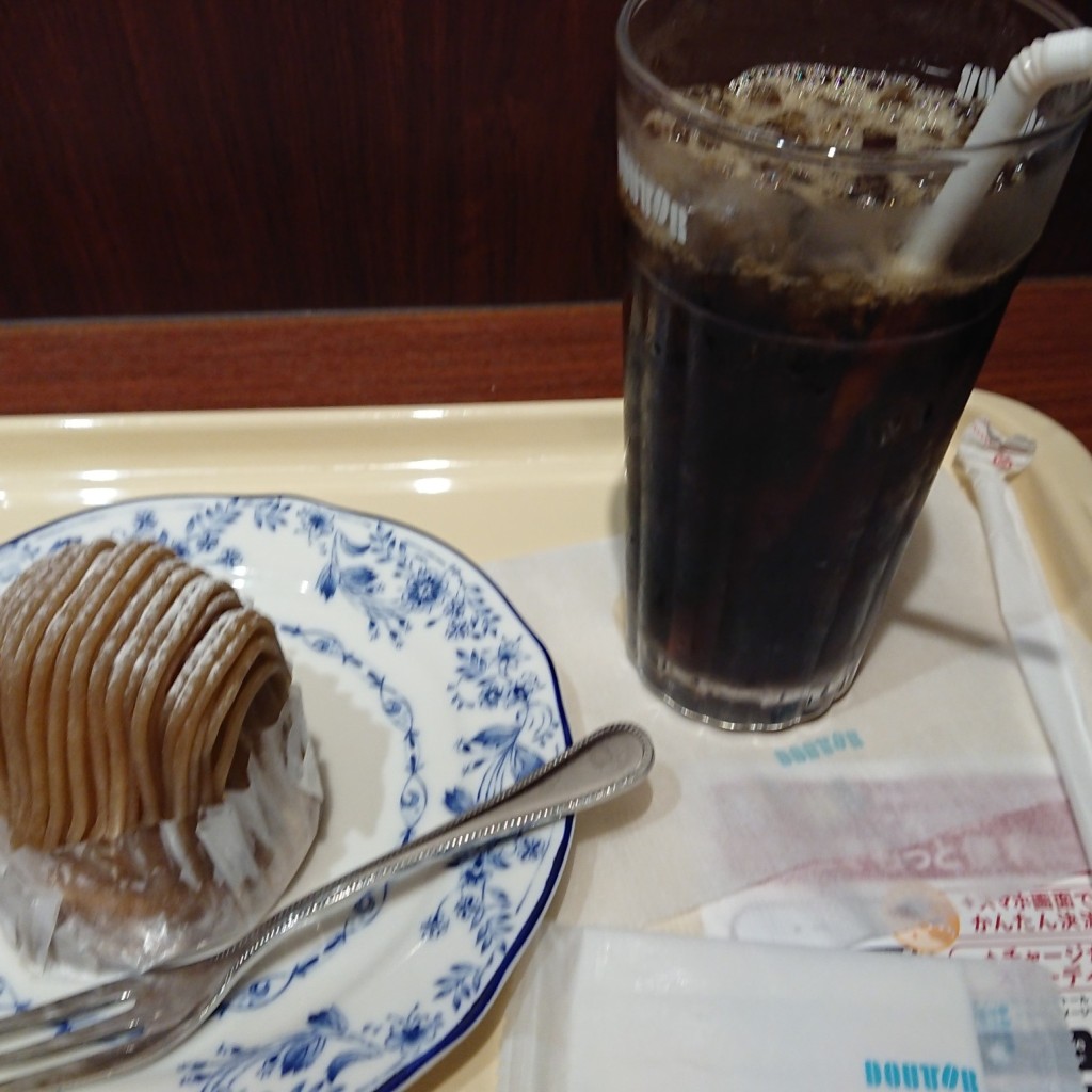 ユーザーが投稿したLケーキセットの写真 - 実際訪問したユーザーが直接撮影して投稿した高島カフェドトールコーヒーショップ  横浜東口店の写真