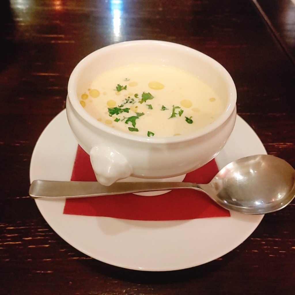 ユーザーが投稿したおすすめスープの写真 - 実際訪問したユーザーが直接撮影して投稿した浅草橋イタリアン南欧バル Ichigoの写真