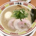 味玉ラーメン - 実際訪問したユーザーが直接撮影して投稿した下臼井ラーメン専門店博多一幸舎 福岡空港国内ターミナル店の写真のメニュー情報