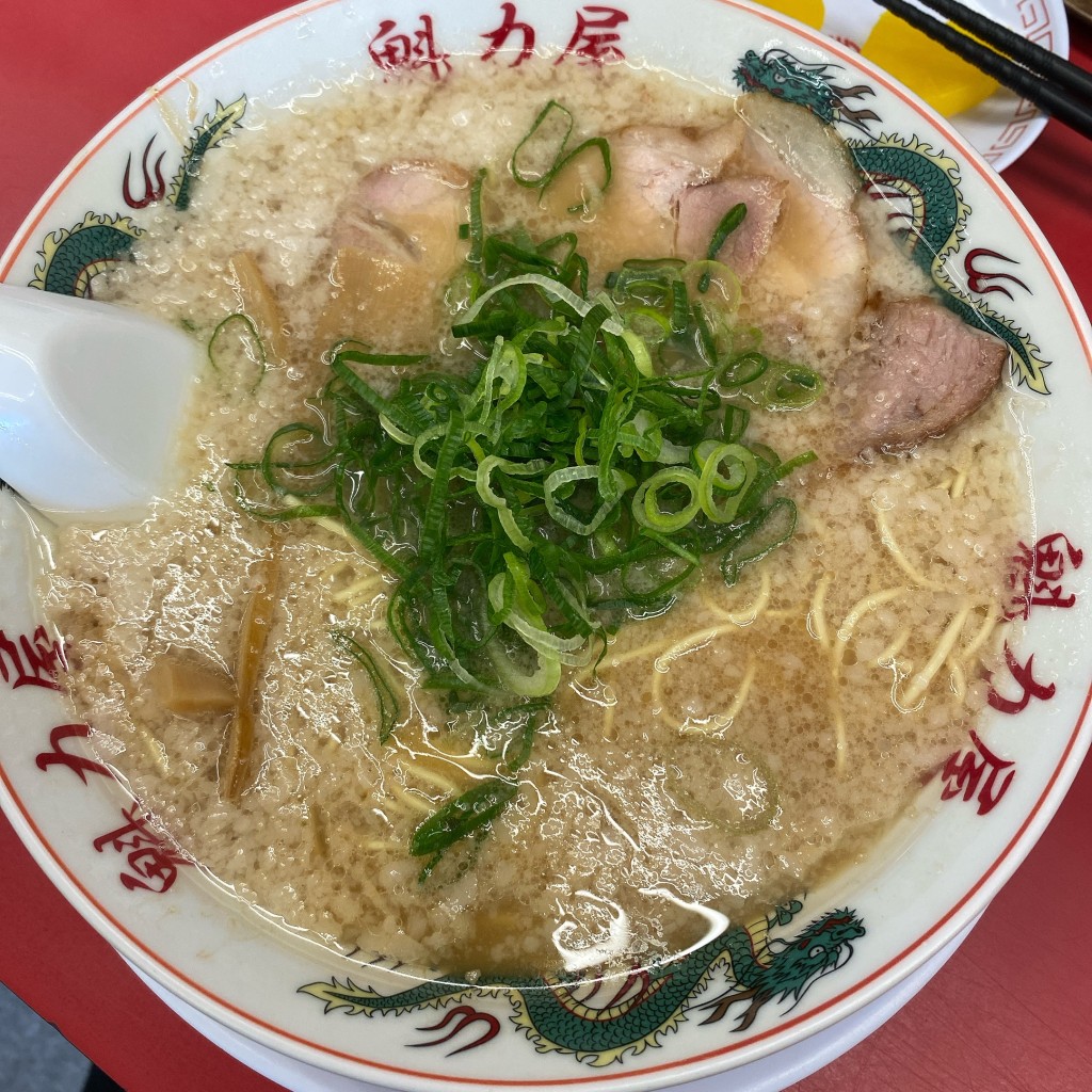 ユーザーが投稿したコク旨ラーメンの写真 - 実際訪問したユーザーが直接撮影して投稿した霧が丘ラーメン専門店ラーメン魁力屋 霧が丘店の写真