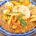 実際訪問したユーザーが直接撮影して投稿した北沢カレー虹色カレー食堂の写真