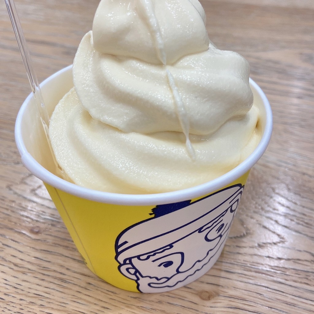 ユーザーが投稿したソフトクリームカップの写真 - 実際訪問したユーザーが直接撮影して投稿した豊砂スイーツビアードパパ イオンモール幕張新都心店の写真