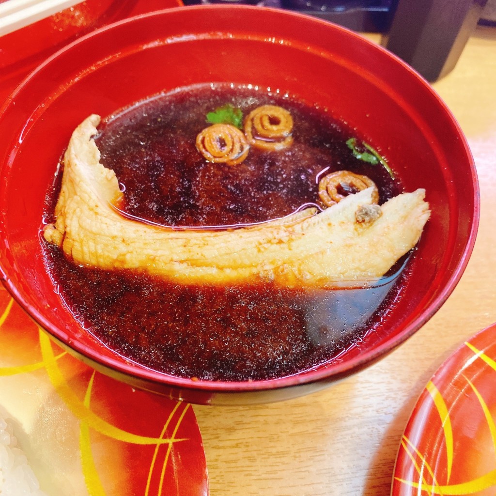 ユーザーが投稿した魚の赤だしの写真 - 実際訪問したユーザーが直接撮影して投稿した南船場回転寿司元禄寿司 心斎橋店の写真