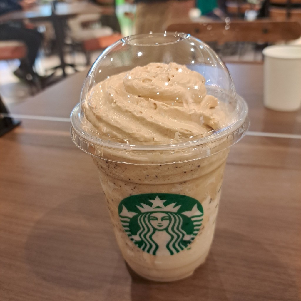 ユーザーが投稿した1Tコーヒー & クリーム F with CCの写真 - 実際訪問したユーザーが直接撮影して投稿した戸田谷カフェスターバックスコーヒー 名古屋 アピタ長久手店の写真