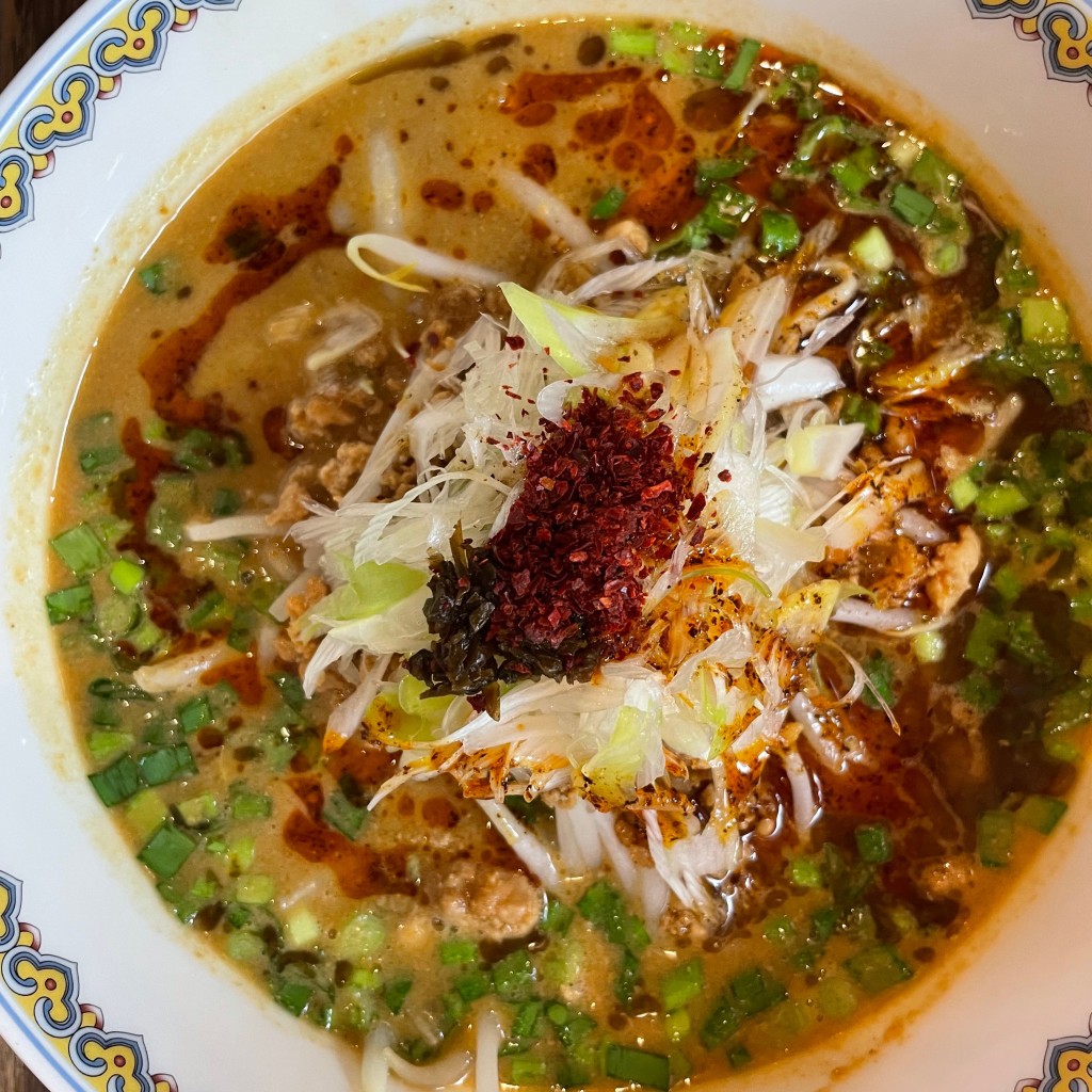 あじいわしさんが投稿した神田須田町担々麺のお店雲林坊 秋葉原店/ユンリンボウ アキハバラテンの写真