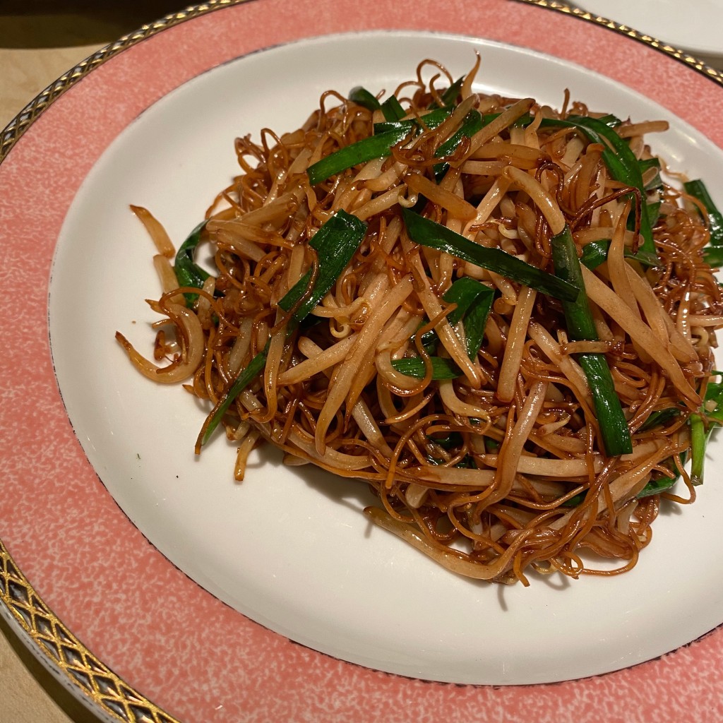 ユーザーが投稿した香港式焼きそばの写真 - 実際訪問したユーザーが直接撮影して投稿した山手通中華料理浜木綿 山手通本店の写真