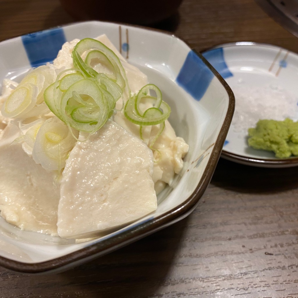 ユーザーが投稿したおぼろ豆腐の写真 - 実際訪問したユーザーが直接撮影して投稿した今町焼肉大衆焼肉 きらくの写真