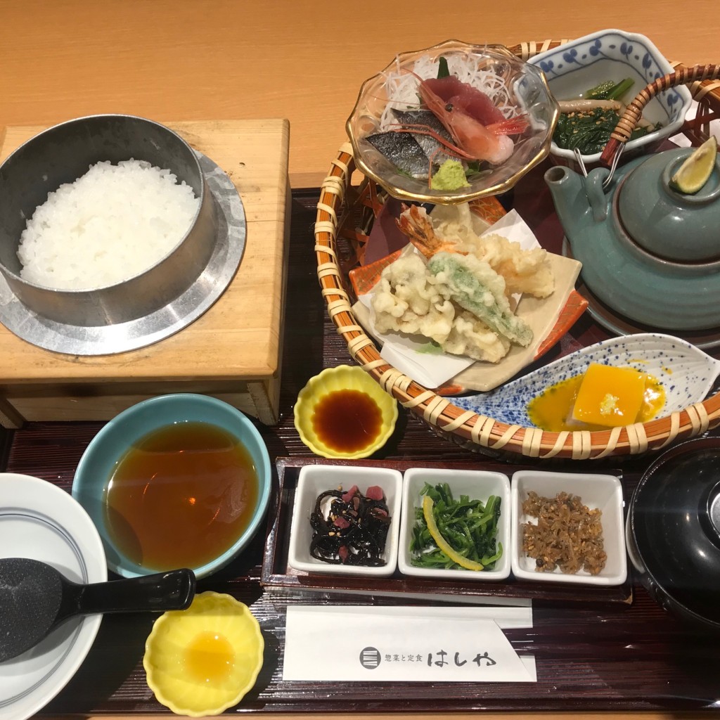 ユーザーが投稿した季節の御膳の写真 - 実際訪問したユーザーが直接撮影して投稿した高島定食屋惣菜と定食 はしや そごう横浜店の写真