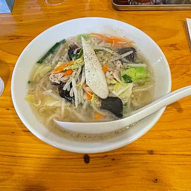 実際訪問したユーザーが直接撮影して投稿した山寺ラーメン / つけ麺餃子と濃厚湯麺 あおば 本店の写真