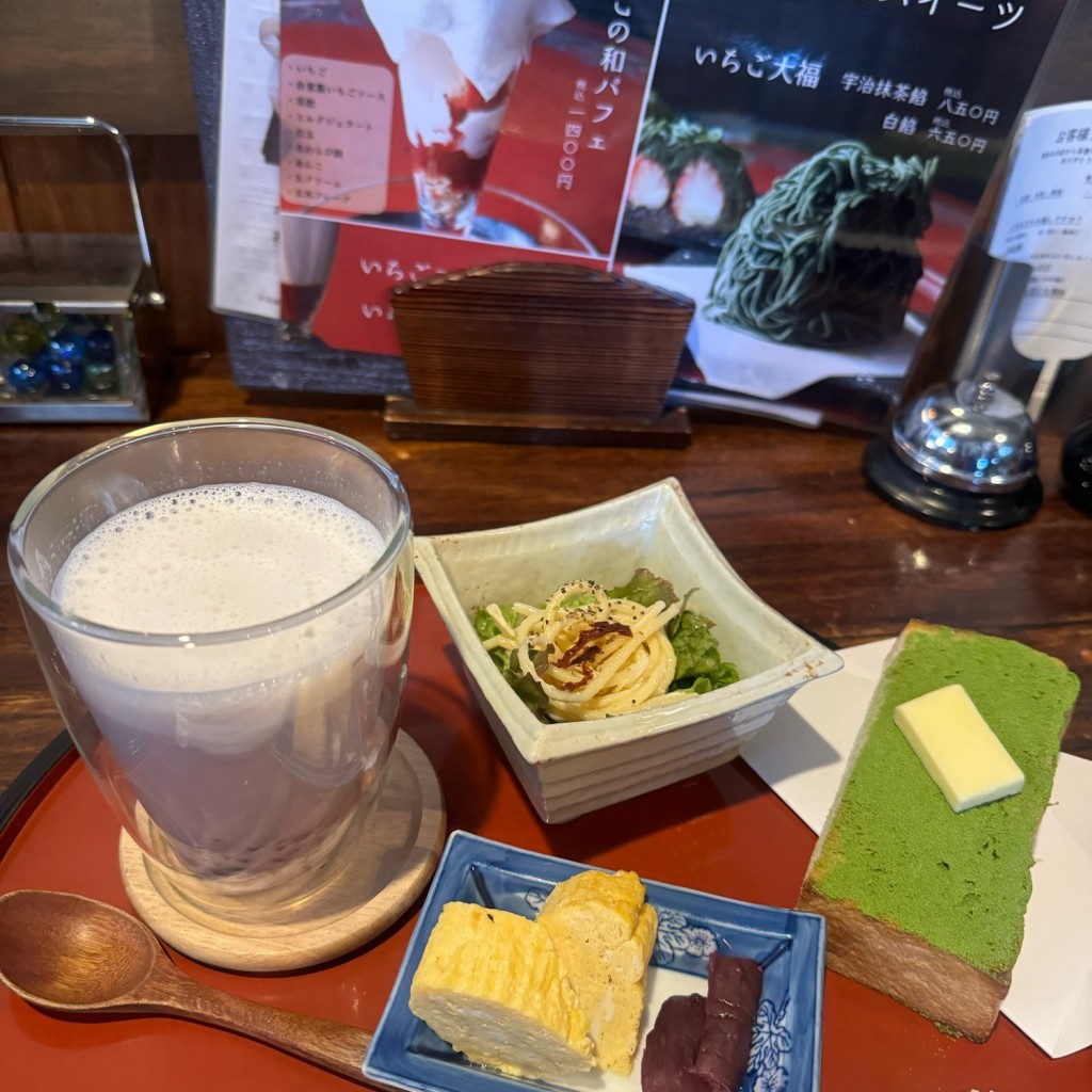ユーザーが投稿したあずきミルクの写真 - 実際訪問したユーザーが直接撮影して投稿した三谷町喫茶店茶屋 イツカの写真