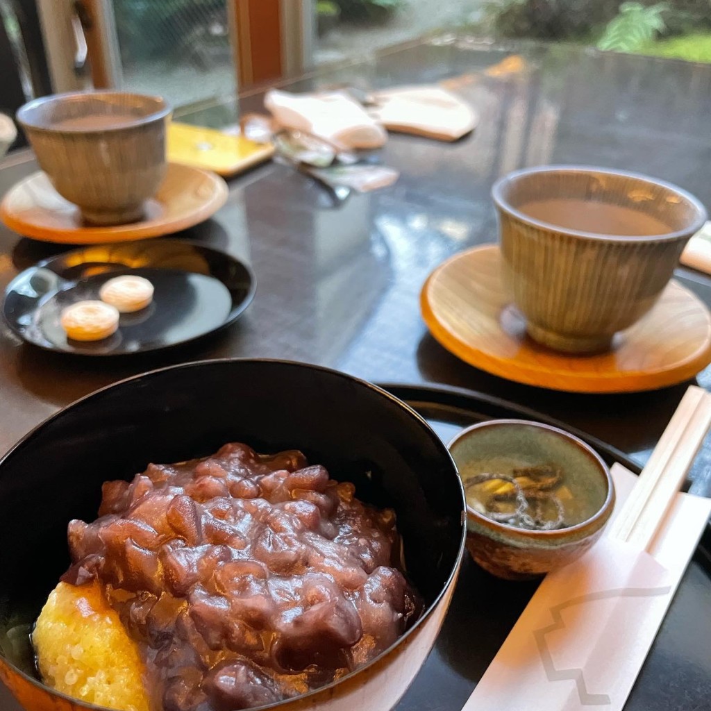 doushitemirunoさんが投稿した祇園町北側和カフェ / 甘味処のお店鍵善良房 四条本店/カギゼンヨシフサ シジョウホンテンの写真