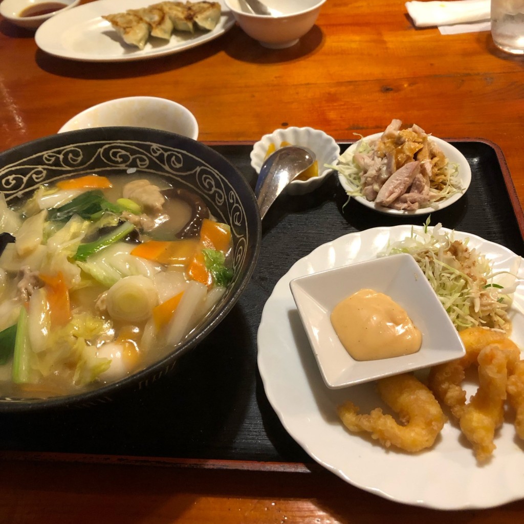 ユーザーが投稿した飯セット (お得 中華丼)の写真 - 実際訪問したユーザーが直接撮影して投稿した寺戸四川料理金峰閣の写真