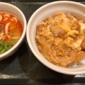 ランチセット - 実際訪問したユーザーが直接撮影して投稿した広芝町丼ものなか卯 江坂店の写真のメニュー情報