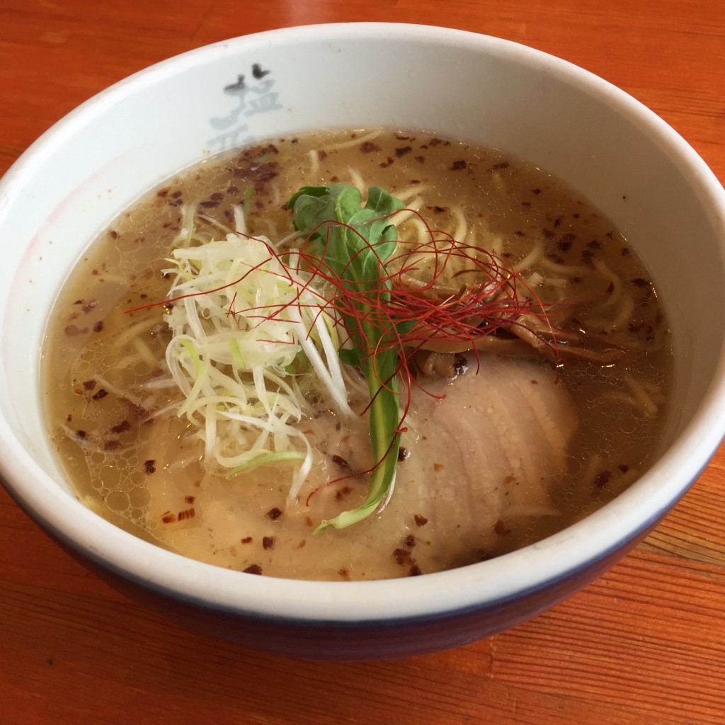 ユーザーが投稿した塩ラーメンの写真 - 実際訪問したユーザーが直接撮影して投稿した水保町ラーメン専門店守山塩元帥の写真