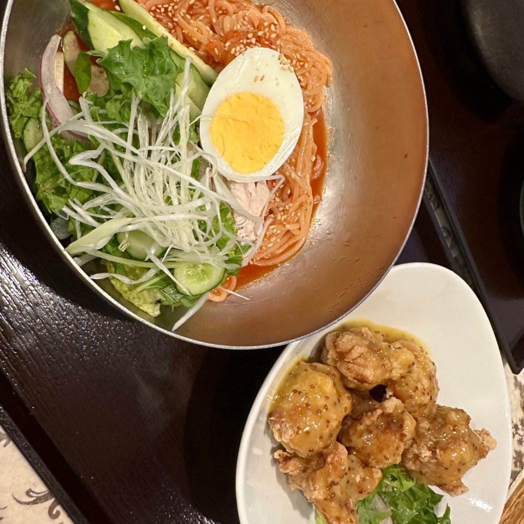 ユーザーが投稿したビビン麺の写真 - 実際訪問したユーザーが直接撮影して投稿した南藤沢韓国料理李家 PEGOPAの写真