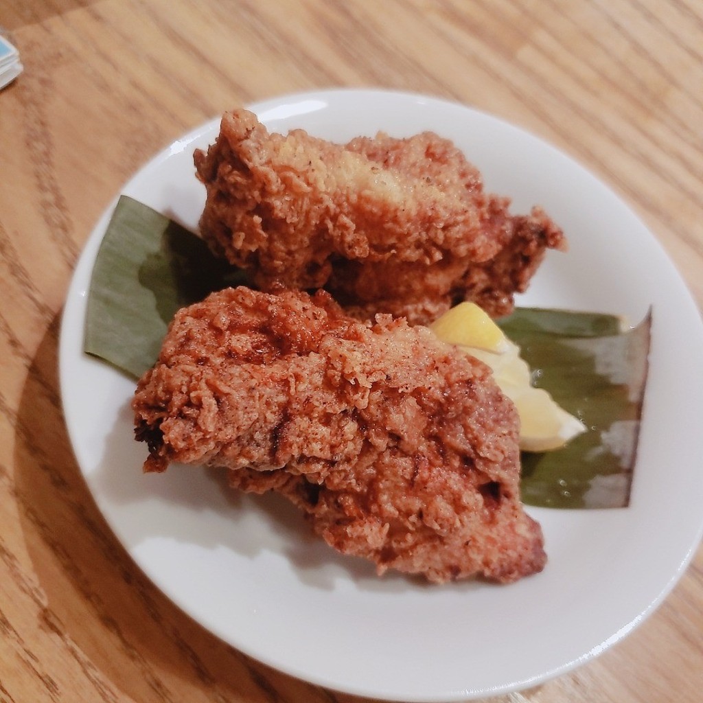 ユーザーが投稿したバターミルクフライドチキンの写真 - 実際訪問したユーザーが直接撮影して投稿した渋谷カフェHawaiian Cafe & Restaurant Merengue 渋谷店の写真