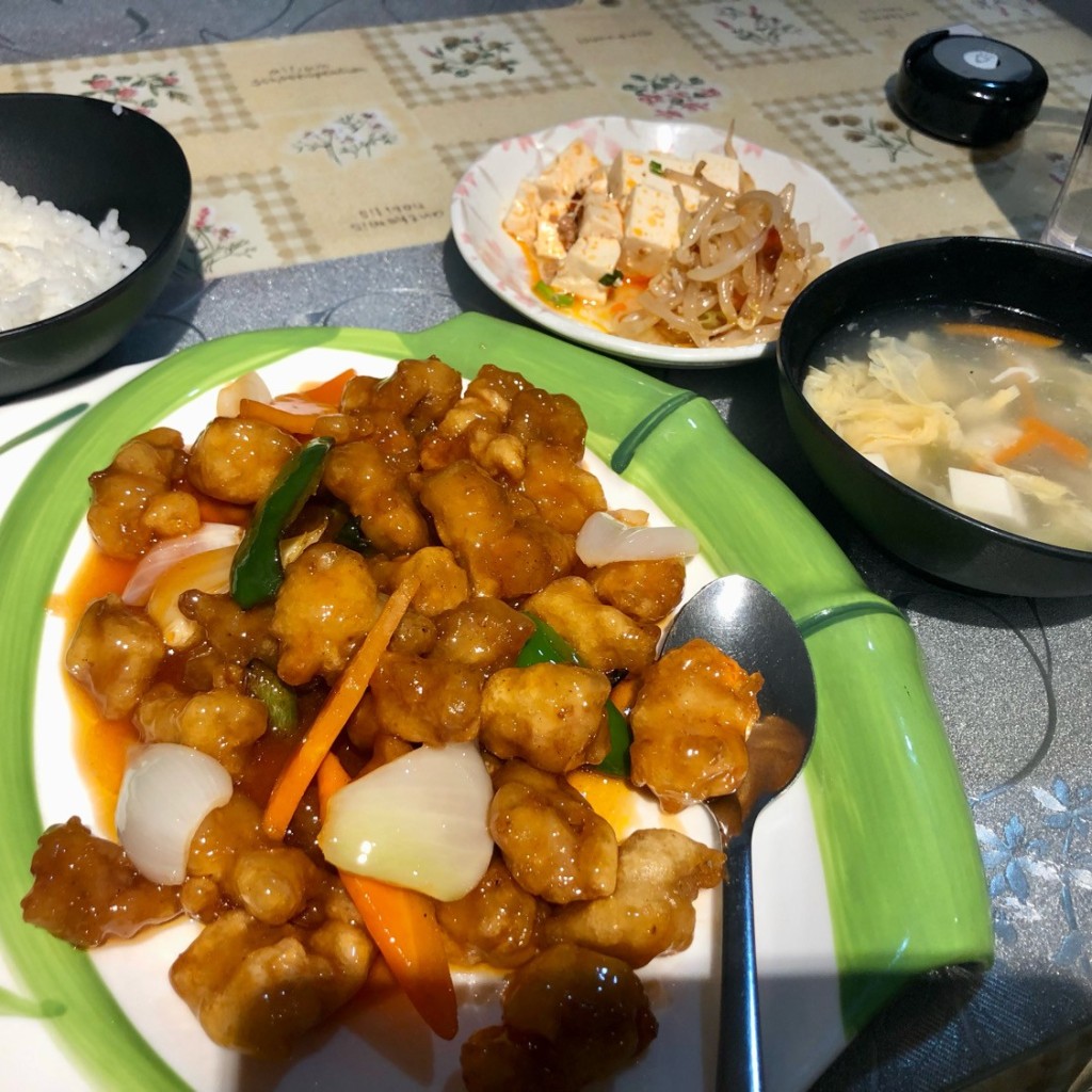 ユーザーが投稿した酢豚の写真 - 実際訪問したユーザーが直接撮影して投稿した中央中華料理居酒屋四川料理 須賀の家の写真