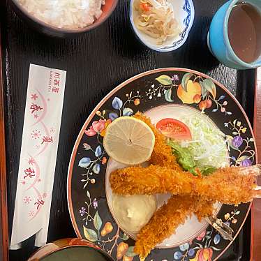 実際訪問したユーザーが直接撮影して投稿した広瀬町広瀬定食屋川西屋の写真