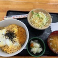 カツ丼 - 実際訪問したユーザーが直接撮影して投稿した才羽うどん食堂あぐり亭の写真のメニュー情報