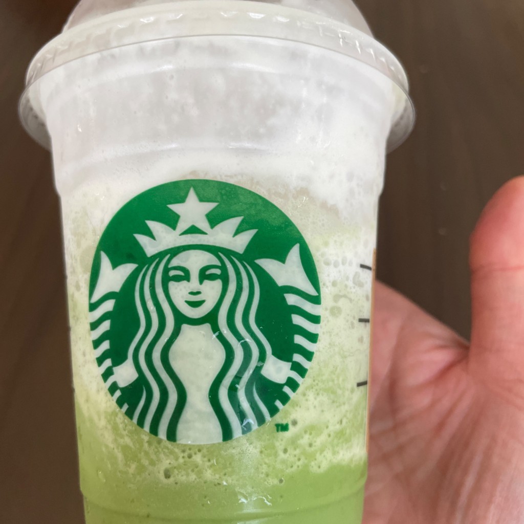 ユーザーが投稿した抹茶クリームフラペチーノの写真 - 実際訪問したユーザーが直接撮影して投稿したユーカリが丘カフェスターバックスコーヒー ユーカリが丘店の写真