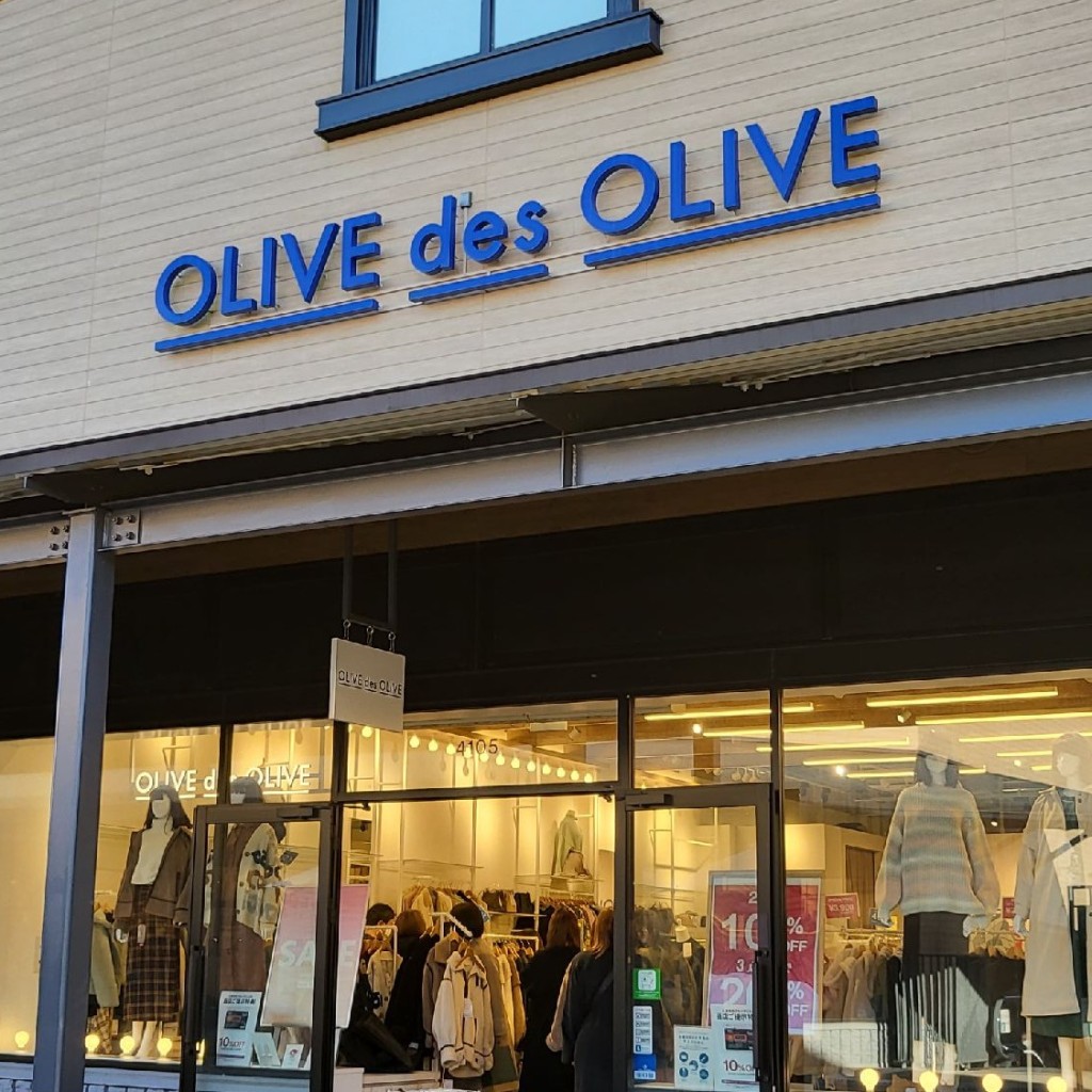 実際訪問したユーザーが直接撮影して投稿したよしわらアパレルショップOlive des Olive あみプレミアムアウトレットの写真