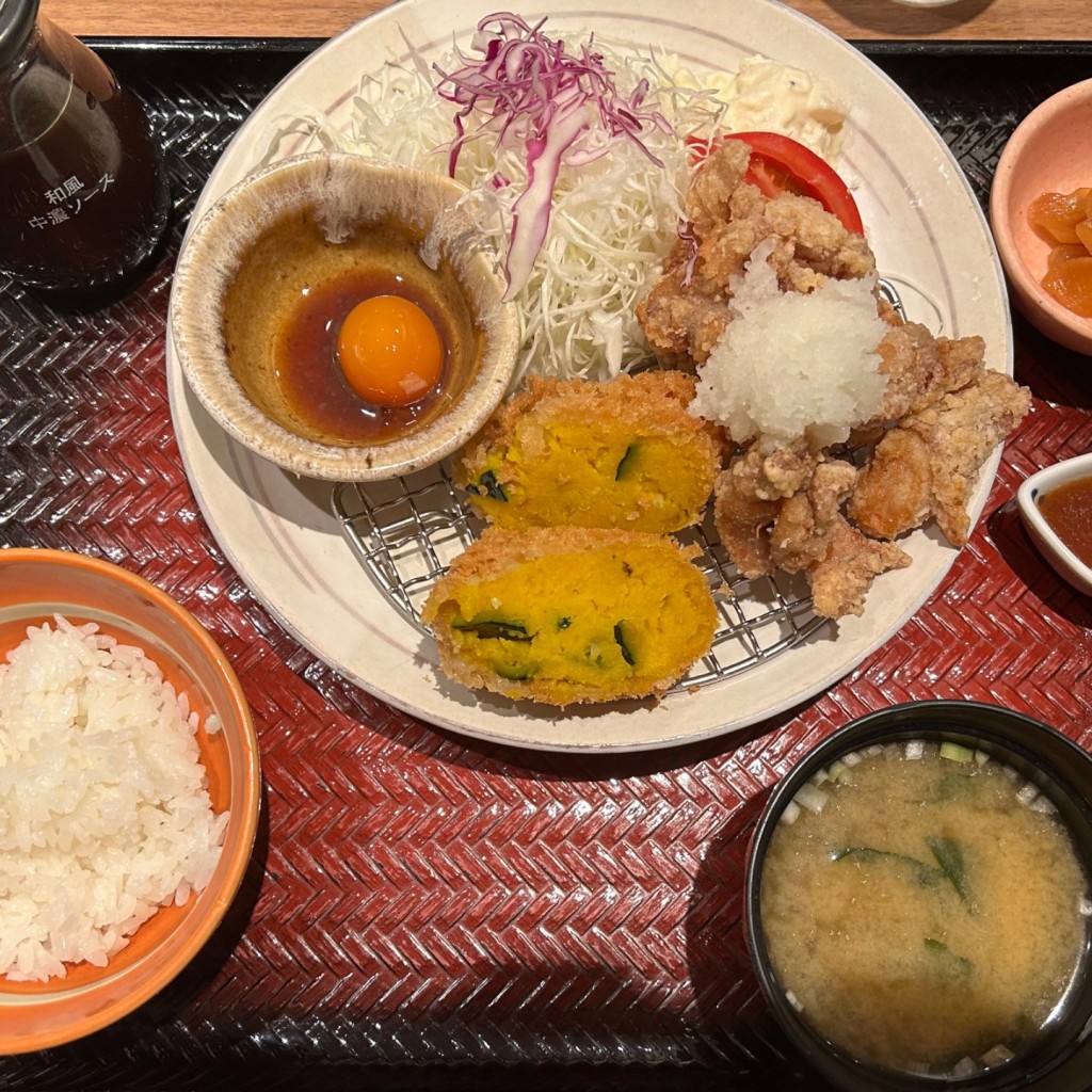 ユーザーが投稿した[定食]大戸屋ランチの写真 - 実際訪問したユーザーが直接撮影して投稿した新横浜定食屋大戸屋 新横浜駅前店の写真