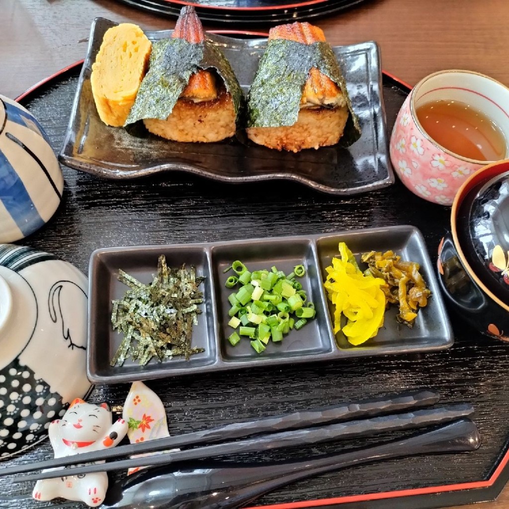 ユーザーが投稿した焼きおにぎりの写真 - 実際訪問したユーザーが直接撮影して投稿した小倉町うなぎ鰻cafeゆきちっの写真