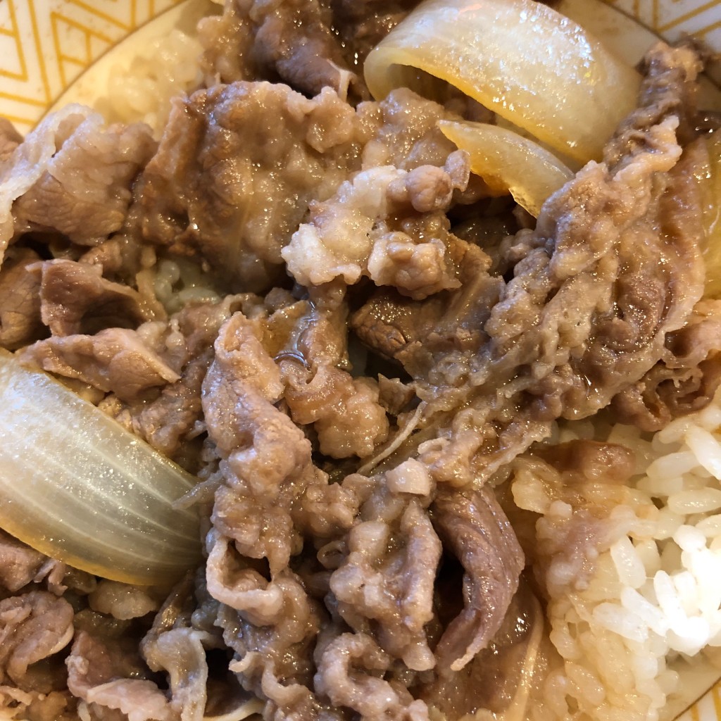 ユーザーが投稿した牛丼の写真 - 実際訪問したユーザーが直接撮影して投稿した金城牛丼すき家 イオン那覇店の写真