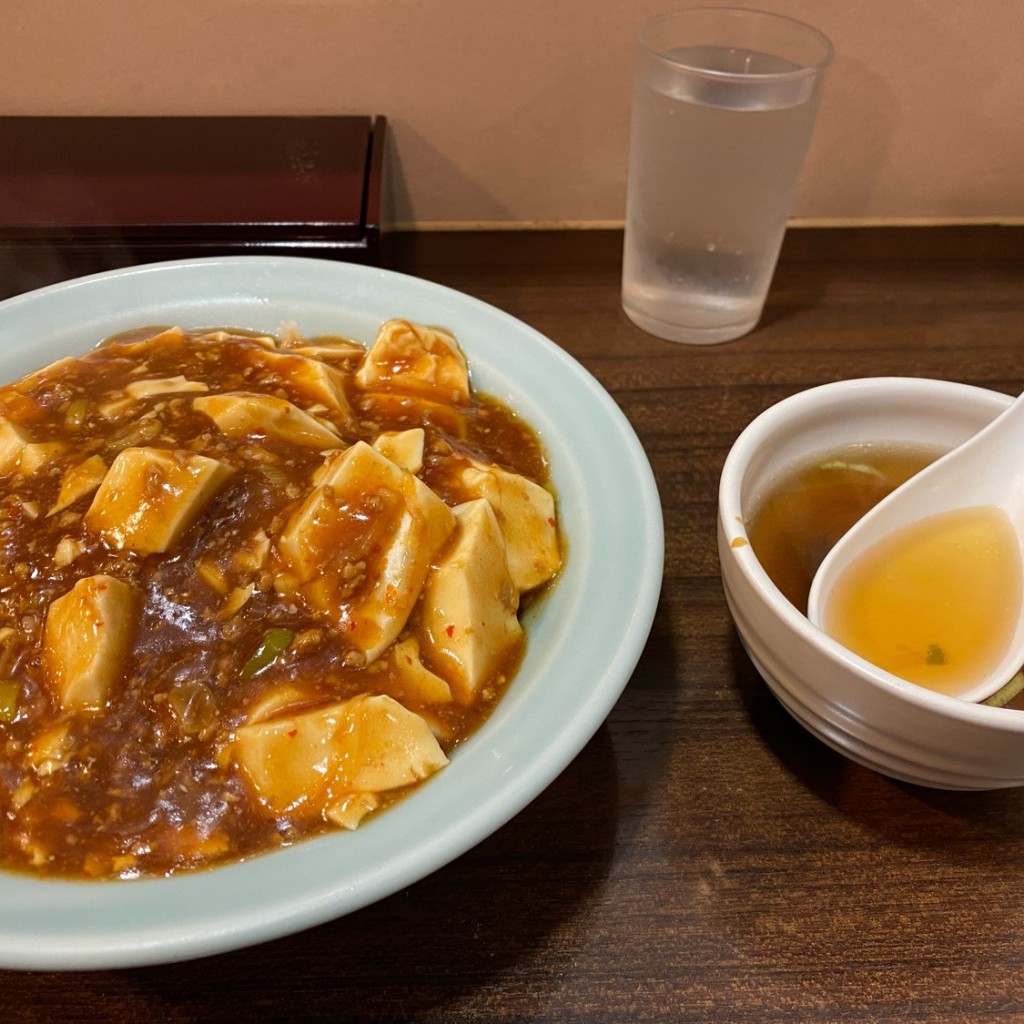 ユーザーが投稿した豆腐丼の写真 - 実際訪問したユーザーが直接撮影して投稿した北幸中華料理龍味の写真