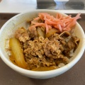 牛丼ミニ - 実際訪問したユーザーが直接撮影して投稿した八丁堀牛丼すき家 広島八丁堀店の写真のメニュー情報