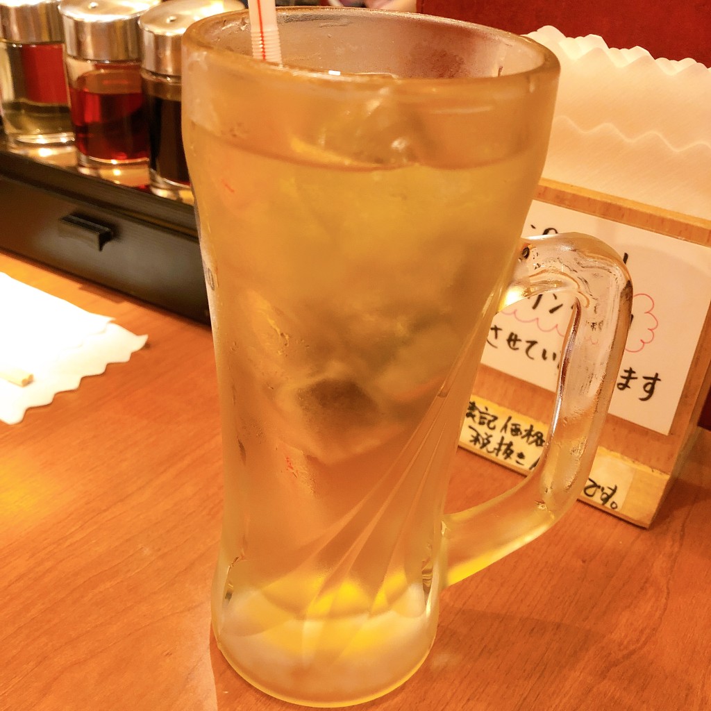 ユーザーが投稿したジャスミン茶の写真 - 実際訪問したユーザーが直接撮影して投稿した自由が丘餃子餃子屋台 Menojiの写真