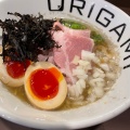 実際訪問したユーザーが直接撮影して投稿した仲町ラーメン / つけ麺オリガミの写真