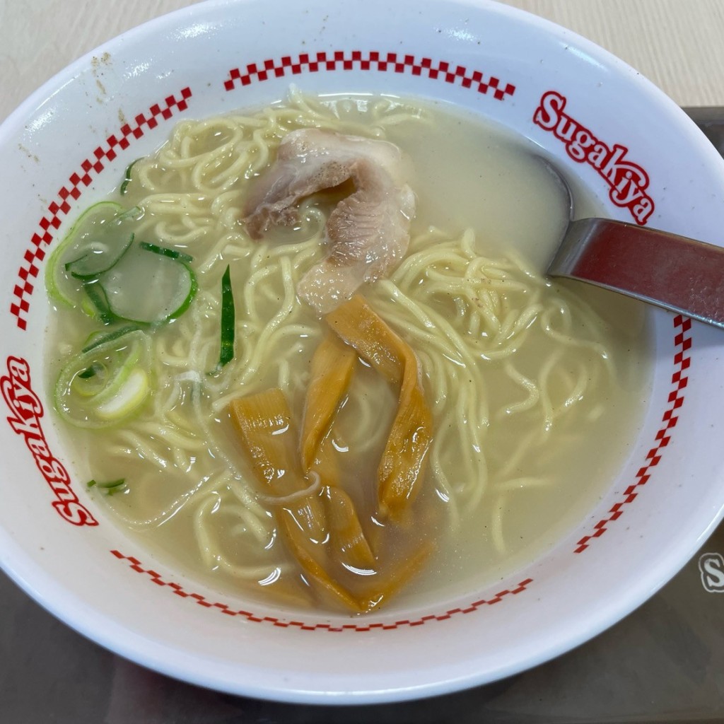 くじら肉さんが投稿した前田南町ラーメン専門店のお店スガキヤ バロー豊橋店/スガキヤ バロートヨハシテンの写真