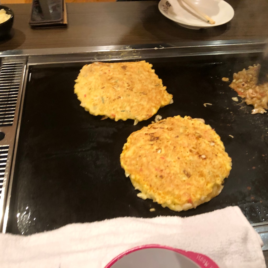 ユーザーが投稿した超得豚玉 お好み焼きの写真 - 実際訪問したユーザーが直接撮影して投稿した西十九条南お好み焼き道とん堀 春駒通り店の写真