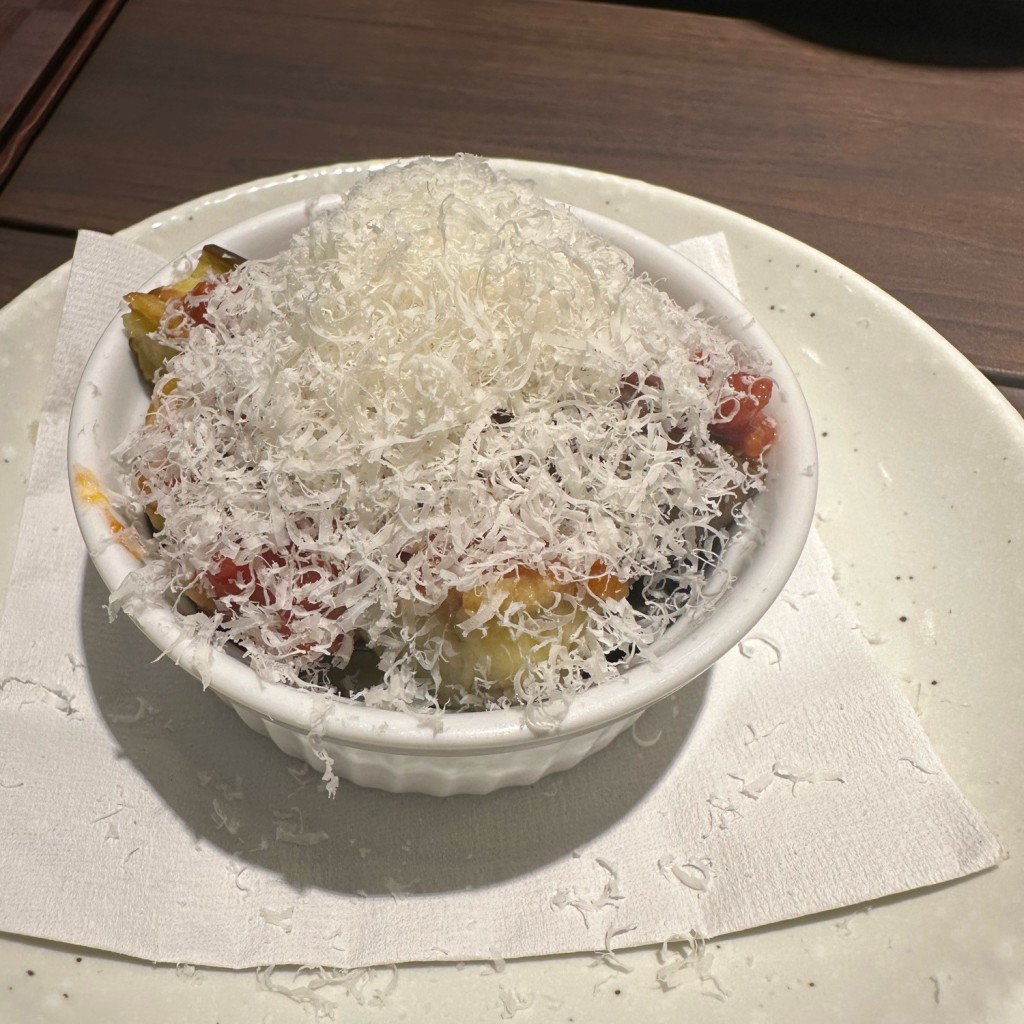 ユーザーが投稿した和サラダ 焼きナスの写真 - 実際訪問したユーザーが直接撮影して投稿した新千里東町ワインバーワインスタンド しゃぶちんの写真