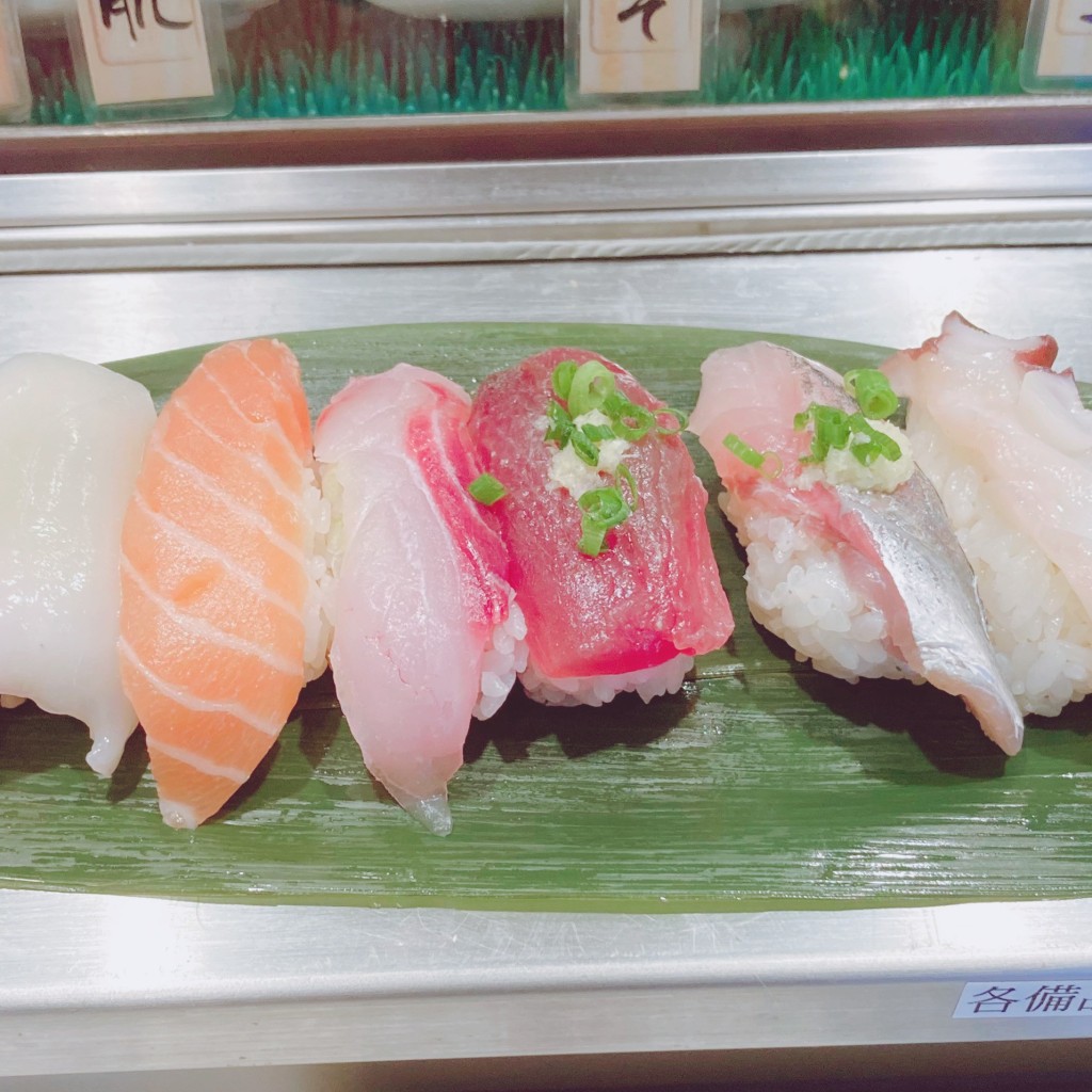 ユーザーが投稿した楓980の写真 - 実際訪問したユーザーが直接撮影して投稿した新橋寿司立喰い寿司 魚がし日本一 新橋駅前店の写真
