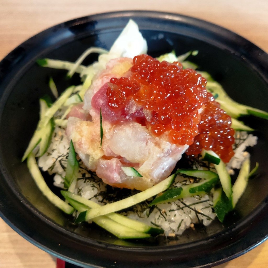 ユーザーが投稿したLネギトロ海鮮丼の写真 - 実際訪問したユーザーが直接撮影して投稿した港南和食 / 日本料理美食米門 品川店の写真