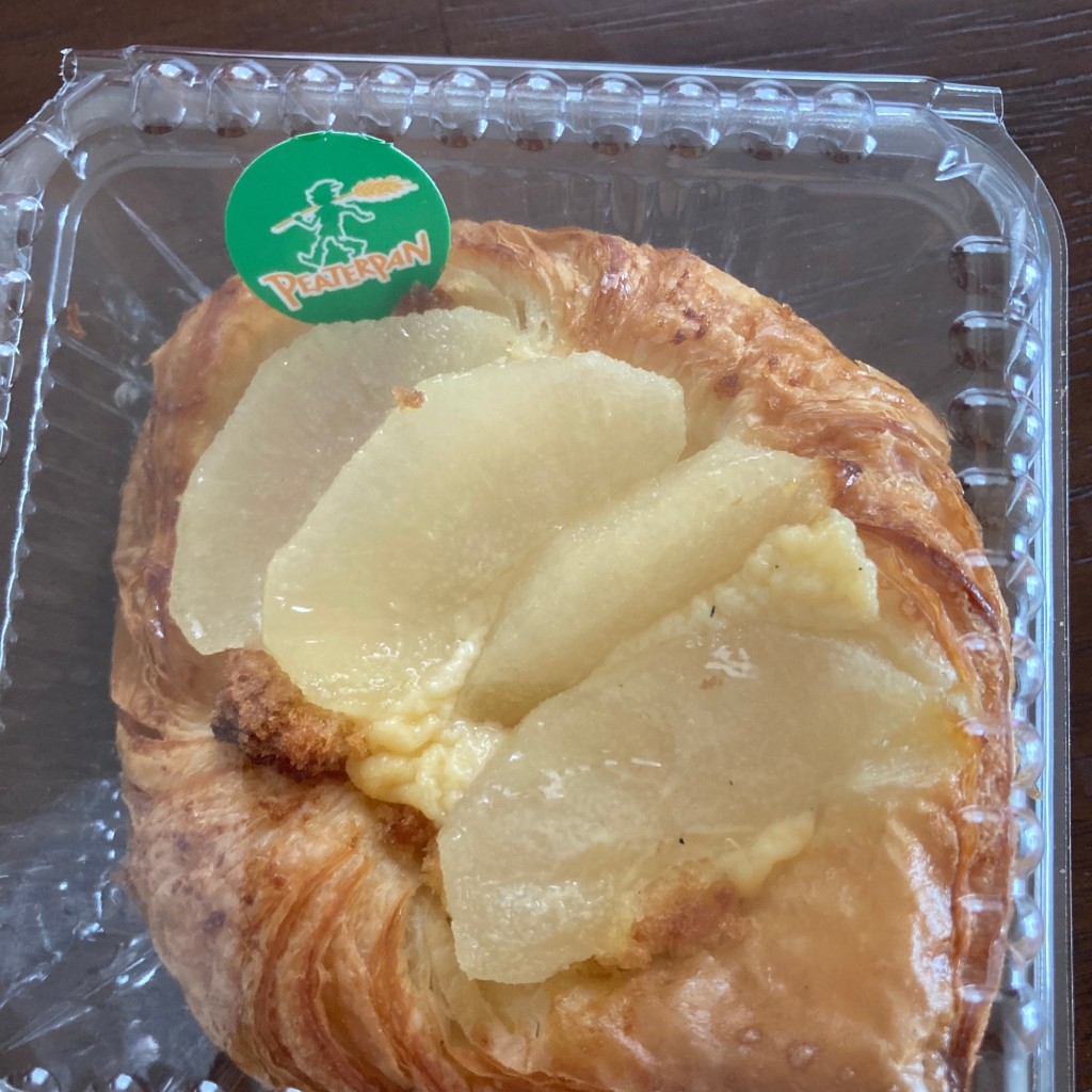 ユーザーが投稿した和梨のデニッシュの写真 - 実際訪問したユーザーが直接撮影して投稿した東道野辺デザート / ベーカリーピーターパン 小麦の郷店の写真