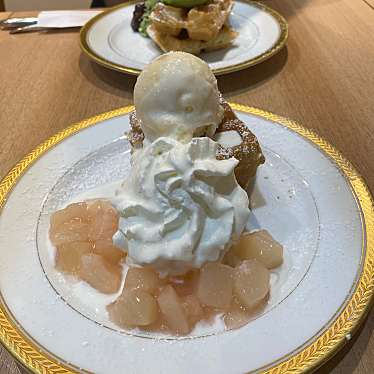 実際訪問したユーザーが直接撮影して投稿した名駅カフェマダムカフェぶどう圓 オンブラージュの写真