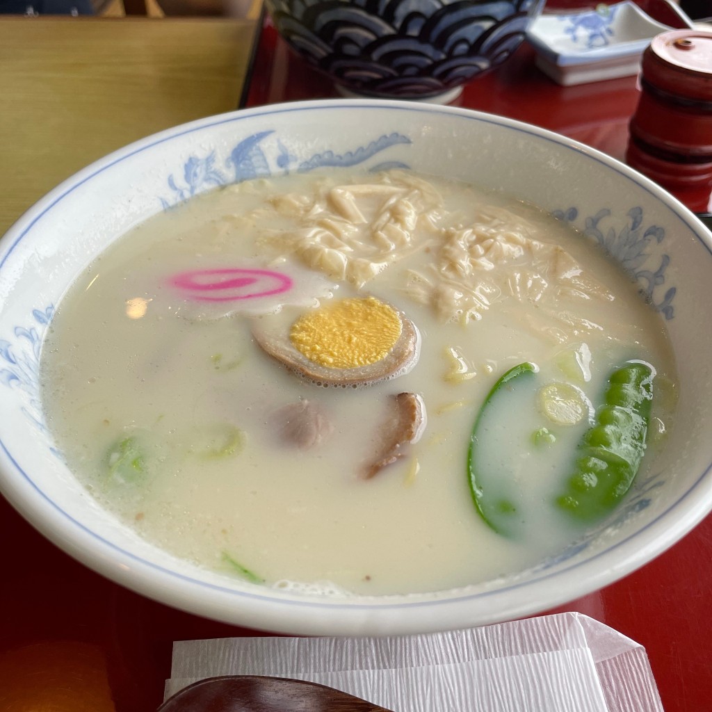 ユーザーが投稿した豆乳ラーメンの写真 - 実際訪問したユーザーが直接撮影して投稿した松原町そば旭屋本店の写真