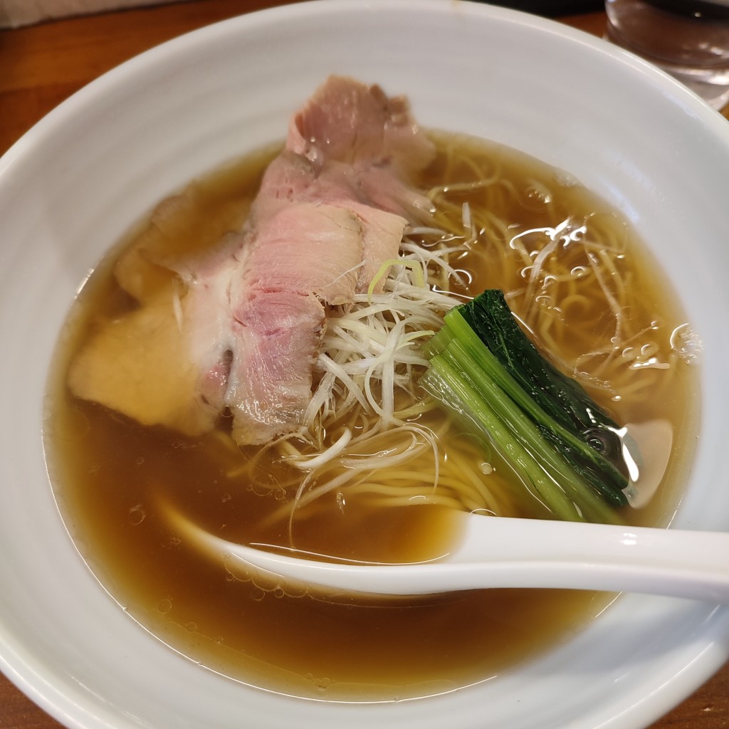 ユーザーが投稿した醤油ラーメンの写真 - 実際訪問したユーザーが直接撮影して投稿した川原城町ラーメン / つけ麺麺屋 一徳の写真