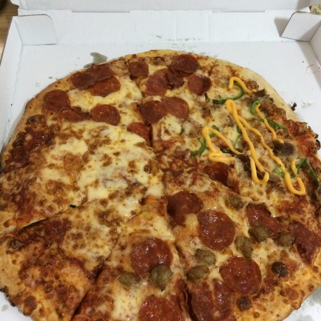 ユーザーが投稿したQ・チーズステーキの写真 - 実際訪問したユーザーが直接撮影して投稿した中御所ピザドミノピザ 中御所の写真