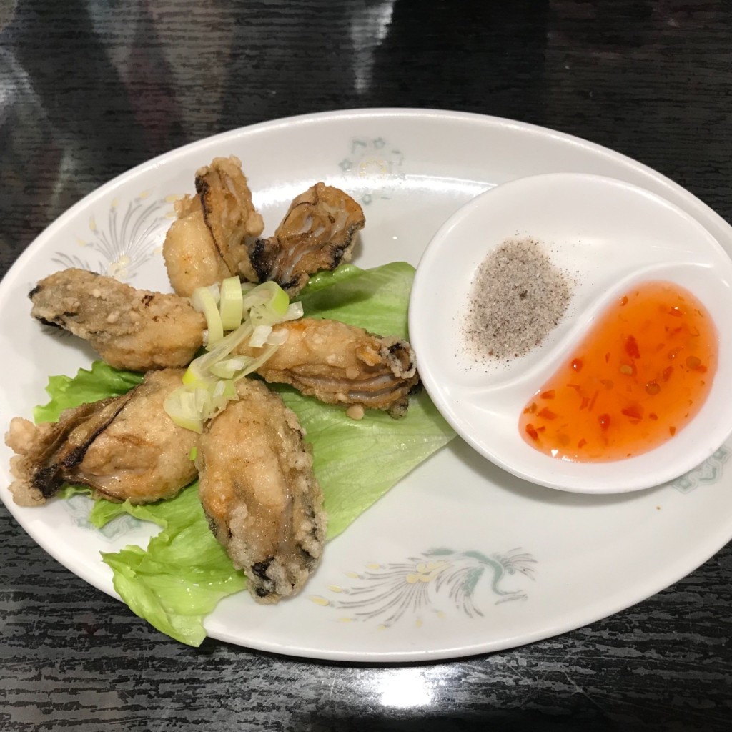 ユーザーが投稿した牡蠣の香り揚げの写真 - 実際訪問したユーザーが直接撮影して投稿した根岸中華料理勝生中華料理三ノ輪店の写真